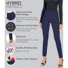 image:imageHybrid amp Company Women Stretch Skinny Dress Pants Nylon Ponte Pull On Office Leggings Trousers1073tnavy