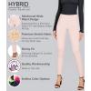 image:imageHybrid amp Company Women Stretch Skinny Dress Pants Nylon Ponte Pull On Office Leggings Trousers1073tpeach