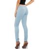 image:imageHybrid amp Company Womens Butt Lift Super Comfy Stretch Ripped Skinny JeansRippedlight Wash