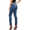 image:imageHybrid amp Company Womens Butt Lift Super Comfy Stretch Ripped Skinny JeansRippedmedium Was