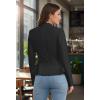 image:imageHybrid amp Company Womens Casual Work Office Elegant Open Front Premium Nylon Blazer JacketJk1135charcoal