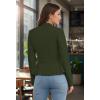 image:imageHybrid amp Company Womens Casual Work Office Elegant Open Front Premium Nylon Blazer JacketJk1135olive