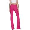 image:imageHybrid amp Company Womens Hyper Ultra Stretch Comfy Boot Cut Leg Flare Work Casual PantsFuchsia