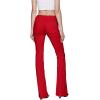 image:imageHybrid amp Company Womens Hyper Ultra Stretch Comfy Boot Cut Leg Flare Work Casual PantsRed