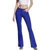 image:imageHybrid amp Company Womens Hyper Ultra Stretch Comfy Boot Cut Leg Flare Work Casual PantsRoyal