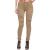 image:imageHybrid amp Company Womens Butt Lift Super Comfy Stretch Ripped Skinny JeansRippedkhaki
