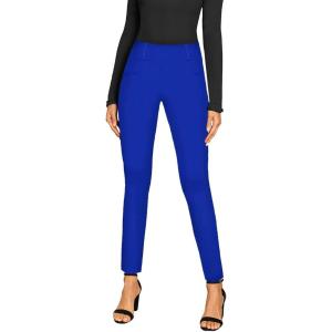 image:imageHybrid amp Company Super Comfy Stretch with Full Elastic Waist Pull On Millennium Twill PantPocketroyal