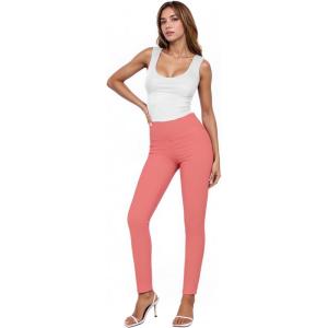 image:imageHybrid amp Company Women Stretch Skinny Dress Pants Nylon Ponte Pull On Office Leggings Trousers1073tcoral