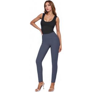 image:imageHybrid amp Company Women Stretch Skinny Dress Pants Nylon Ponte Pull On Office Leggings Trousers1073theather Navy
