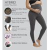 image:imageHybrid amp Company Womens Super Comfy Stretch Maternity Leggings Made in USA8826charcoal