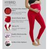 image:imageHybrid amp Company Womens Super Comfy Stretch Maternity Leggings Made in USA8826red