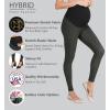 image:imageHybrid amp Company Womens Super Comfy Stretch Maternity Leggings Made in USADress Pantscharcoal