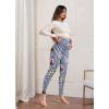 image:imageHybrid amp Company Womens Super Comfy Stretch Maternity Leggings Made in USAGc18419navy Multi