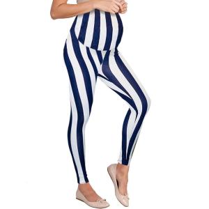 image:imageHybrid amp Company Womens Super Comfy Stretch Maternity Leggings Made in USA10931ivoryNavy