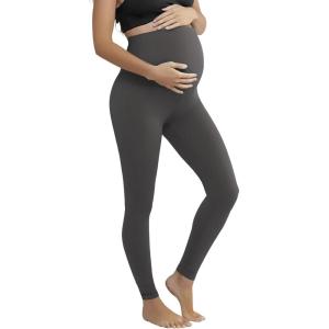 image:imageHybrid amp Company Womens Super Comfy Stretch Maternity Leggings Made in USA8826charcoal