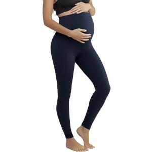 image:imageHybrid amp Company Womens Super Comfy Stretch Maternity Leggings Made in USA8826navy
