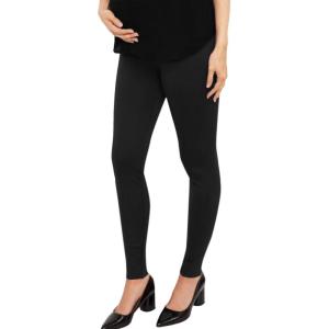 image:imageHybrid amp Company Womens Super Comfy Stretch Maternity Leggings Made in USADress Pantsblack