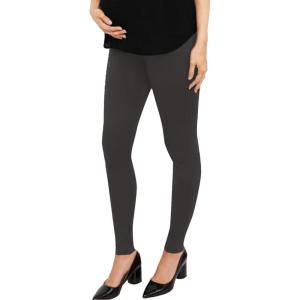 image:imageHybrid amp Company Womens Super Comfy Stretch Maternity Leggings Made in USADress Pantscharcoal