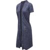 image:imageHybrid amp Company Womens Casual Short Sleeve Open Front Drape CardiganSs10474navy