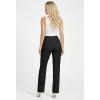 image:imageHybrid amp Company Womens Ultra Stretch Ponte Straight Leg Pants MidRise Pull On Faux Pockets Casual amp Office WearBlack