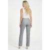 image:imageHybrid amp Company Womens Ultra Stretch Ponte Straight Leg Pants MidRise Pull On Faux Pockets Casual amp Office WearGrey