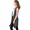 image:imageHybrid amp Company Womens Casual Sleeveless Open Front Drape CardiganBlack