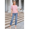 image:imageHybrid amp Company Womens Super Comfy Boat Neck Dolman Top ShirtBlush