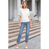 image:imageHybrid amp Company Womens Super Comfy Boat Neck Dolman Top ShirtIvory