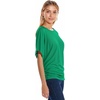 image:imageHybrid amp Company Womens Super Comfy Boat Neck Dolman Top ShirtKelly Gree