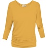 image:imageHybrid amp Company Womens Super Comfy Boat Neck Dolman Top ShirtLong Sleevegold