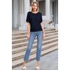 image:imageHybrid amp Company Womens Super Comfy Boat Neck Dolman Top ShirtNavy