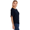 image:imageHybrid amp Company Womens Super Comfy Boat Neck Dolman Top ShirtNavy