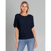 image:imageHybrid amp Company Womens Super Comfy Boat Neck Dolman Top ShirtNavy