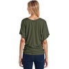 image:imageHybrid amp Company Womens Super Comfy Boat Neck Dolman Top ShirtOlive