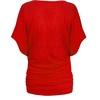 image:imageHybrid amp Company Womens Super Comfy Boat Neck Dolman Top ShirtRed