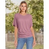 image:imageHybrid amp Company Womens Super Comfy Boat Neck Dolman Top ShirtRose