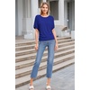 image:imageHybrid amp Company Womens Super Comfy Boat Neck Dolman Top ShirtRoyal