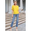 image:imageHybrid amp Company Womens Super Comfy Boat Neck Dolman Top ShirtYellow