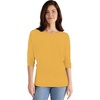 image:imageHybrid amp Company Womens Super Comfy Boat Neck Dolman Top ShirtLong Sleevegold