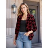 image:imageHybrid amp Company Ruched Sleeve Blazer  Lightweight fabric open front silhouette classic ruched sleeves suitable for office business casual and everyday wear11394winblk