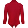 image:imageHybrid amp Company Ruched Sleeve Blazer  Lightweight fabric open front silhouette classic ruched sleeves suitable for office business casual and everyday wear1073tred