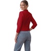 image:imageHybrid amp Company Ruched Sleeve Blazer  Lightweight fabric open front silhouette classic ruched sleeves suitable for office business casual and everyday wear1073tred