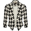 image:imageHybrid amp Company Womens Open Front Blazer  Lightweight blazer fabric open front design 34 ruched sleeves classic work jacket for office casual wear daily styling11394blkivo