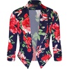 image:imageHybrid amp Company Womens Open Front Blazer  Lightweight blazer fabric open front design 34 ruched sleeves classic work jacket for office casual wear daily styling10963navy Multi