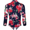 image:imageHybrid amp Company Womens Open Front Blazer  Lightweight blazer fabric open front design 34 ruched sleeves classic work jacket for office casual wear daily styling10963navy Multi