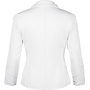 image:imageHybrid amp Company Womens Ponte Cardigan Blazer  Lightweight stretch ponte fabric open cardigan style polished fit suitable for office work and business casualWhite