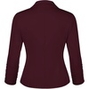 image:imageHybrid amp Company Womens Ponte Cardigan Blazer  Lightweight stretch ponte fabric open cardigan style polished fit suitable for office work and business casualWine