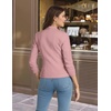 image:imageHybrid amp Company Womens Ponte Cardigan Blazer  Lightweight stretch ponte fabric open cardigan style polished fit suitable for office work and business casualRose