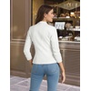 image:imageHybrid amp Company Womens Ponte Cardigan Blazer  Lightweight stretch ponte fabric open cardigan style polished fit suitable for office work and business casualIvory
