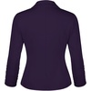 image:imageHybrid amp Company Womens Ponte Cardigan Blazer  Lightweight stretch ponte fabric open cardigan style polished fit suitable for office work and business casualEggplant